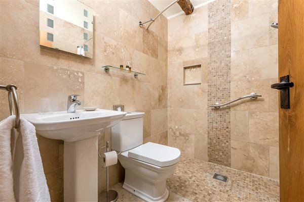 Fully tiled wetroom
